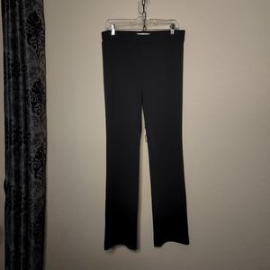 Women's Black Straight Leg Slacks, size Medium